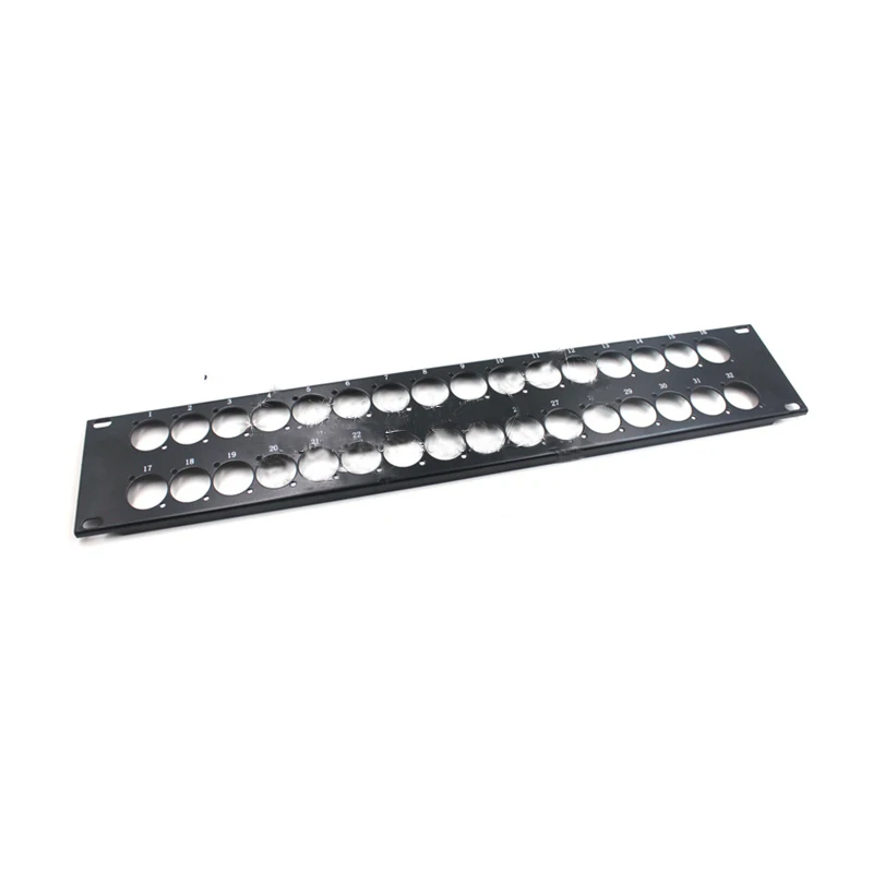 High quality  2U XLR 32 Way Patch Panel 19