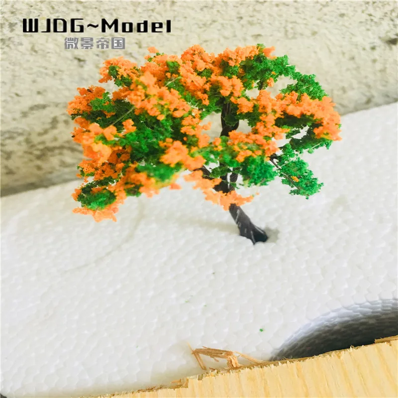 wiking 6 Garden street wire flower tree model train children's toysA variety of specifications of hot10pcs