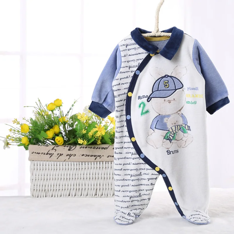 

Baby bodysuit clothing boys clothes baby newborn long sleeves kids clothes children overalls babya infant side snaps opening