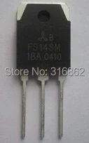 

FS14SM-18A 14A 900V TO-247 ROHS ORIGINAL 10PCS/lot Free Shipping Electronics composition kit