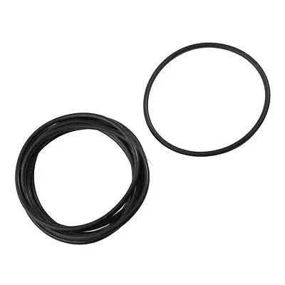 

10x Black 120mm OD 5mm Thickness Nitrile Rubber O-ring Oil Seal Gaskets