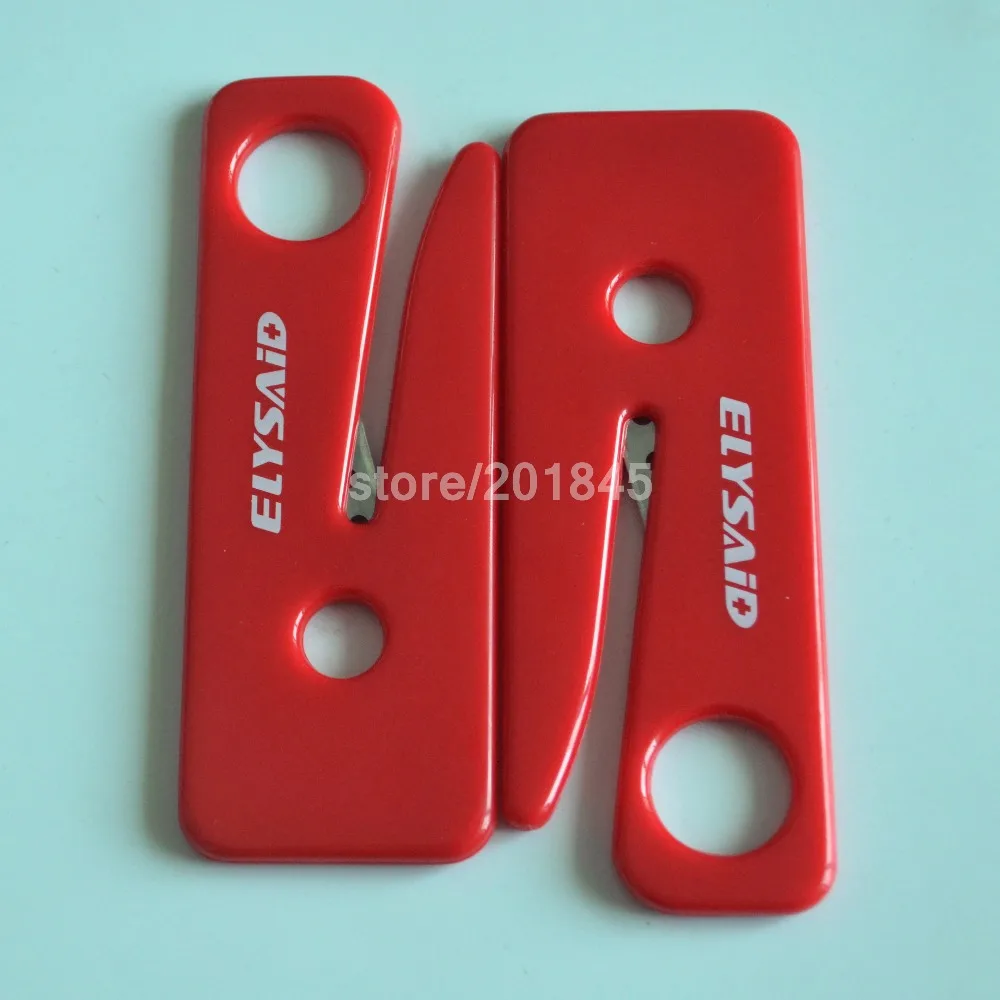 10Pcs New Brand Safety Emergency Plastic Seat Belt Cutter Car Escape Outdoor Life-saving Equipment For First Aid Rescue