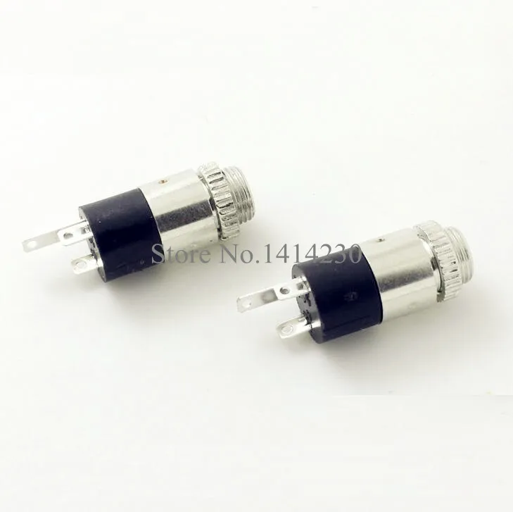 10Pcs PJ392 3.5MM Stereo Female Sockect Jack with Screw 3.5 Audio Headphone Connector PJ-392 Cylindrical Socket