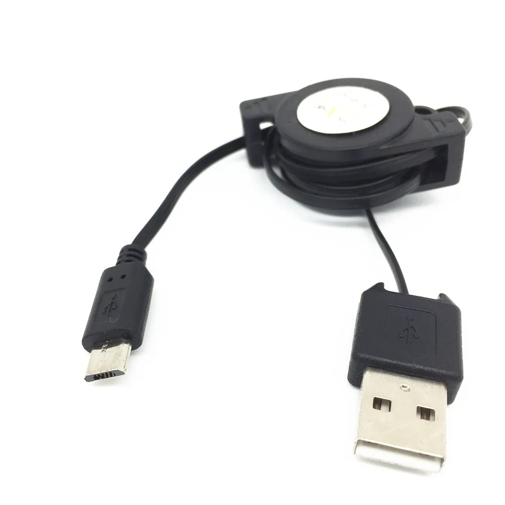 Retractable Micro USB Data Sync Charger Cable for Zte Q501T Q201T Q101T N919 N909 N881F A880 U795 U5S Q805T Q802T Q801U Q705U