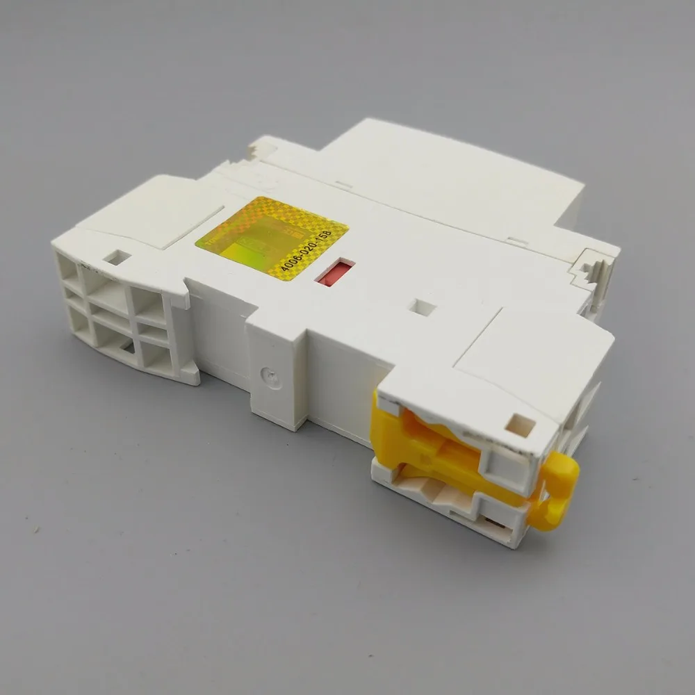 TOCT1 2P 25A 1NC 1NO 230V 50/60HZ Din rail Household ac Modular contactor one normal open and one normal close