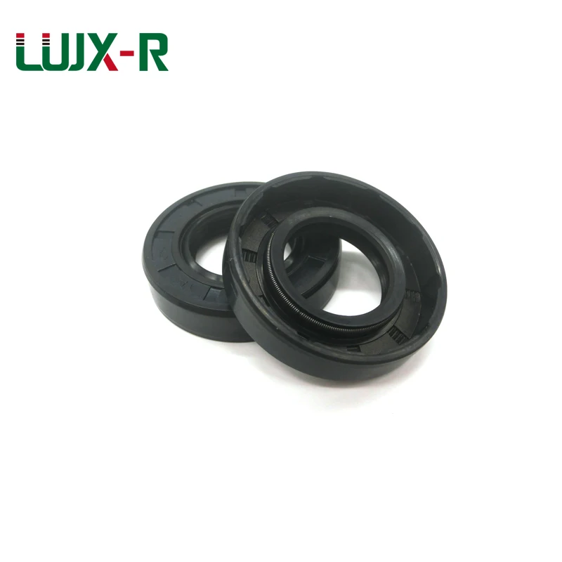 

LUJX-R 2pcs TC Oil Seal NBR Rubber Gasket Black Radial Skeleton Shaft Seals with Spring Steel 30x52x5/30x52x7/30x52x8-30x85x10mm