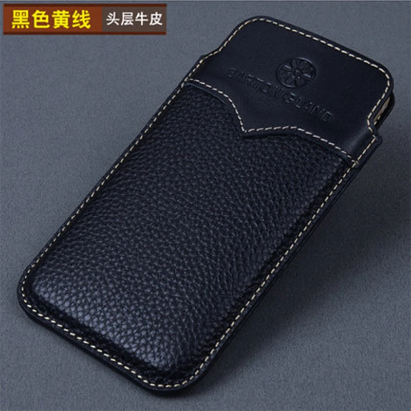 

For Samsung Galaxy S9 Case Pocket Rope Holster Pull Tab Sleeve Pouch Case Cover For Samsung Galaxy S9 Plus Genuine Leather Capa