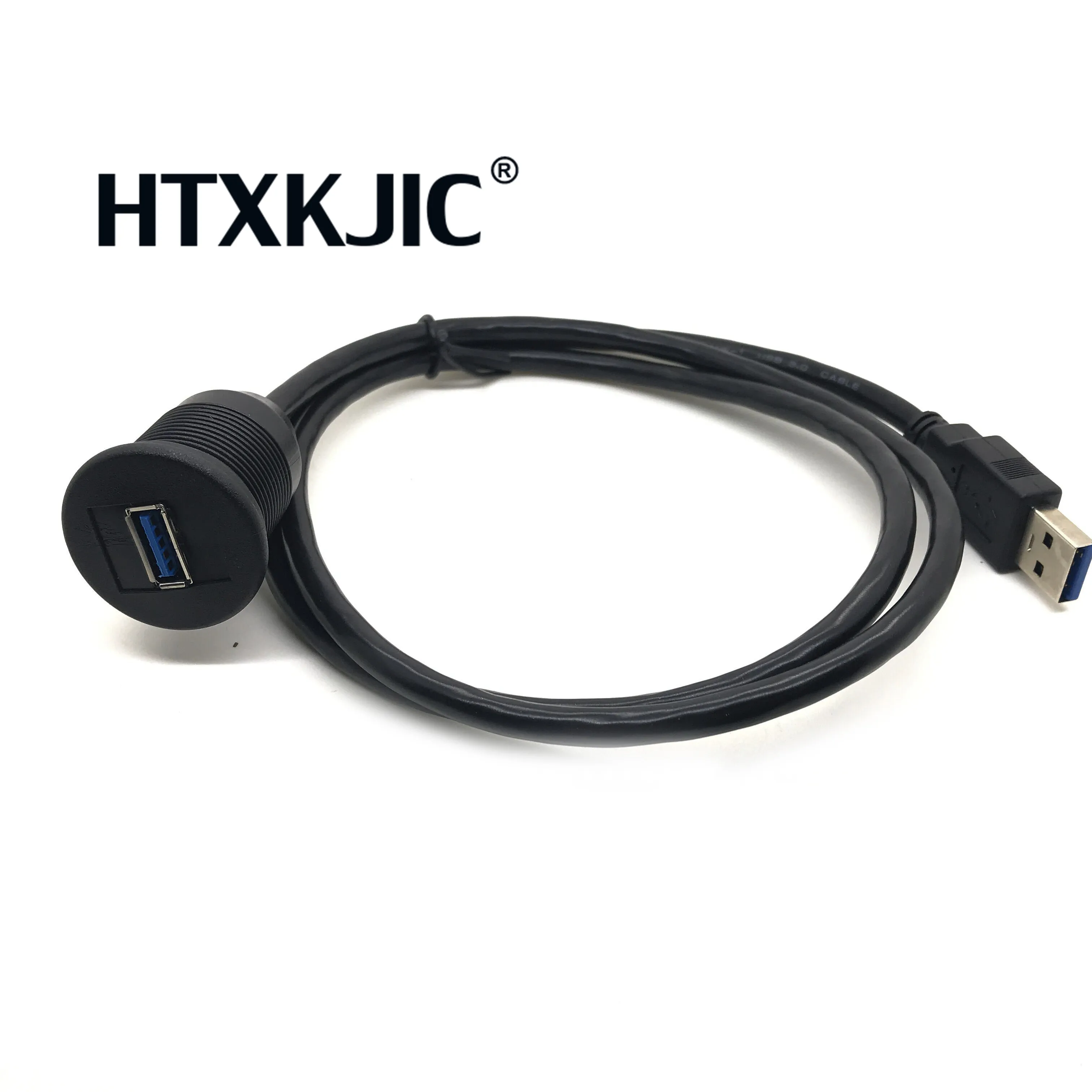 كابل تمديد لوحة القيادة من الذكور إلى الإناث ، USB 3.0 ، 1 متر ، 2 متر ، مقاوم للماء ، لوحة القيادة ، السيارة ، القارب ، الدراجة النارية