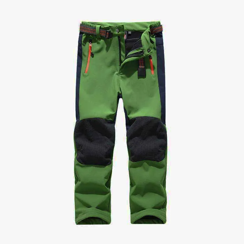 Trvlwego Skihose Wandern Camping Junge Mädchen Kind wasserdichte atmungsaktive Soft shell dicke Winter warme Trekking hose