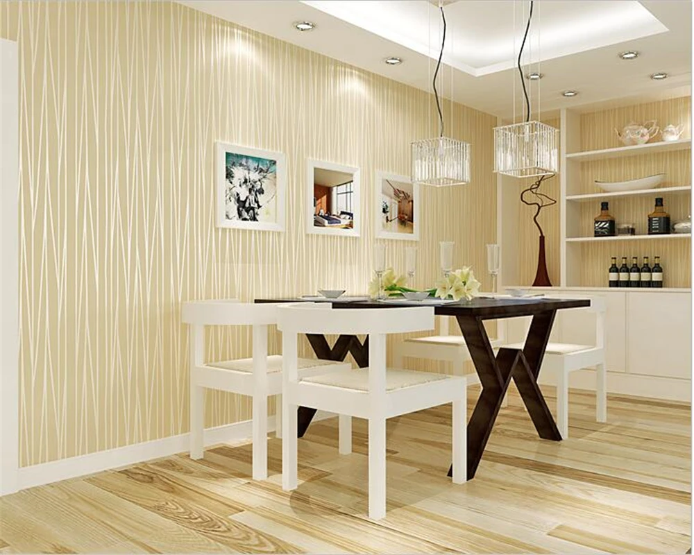 

Beibehang 3d non-woven wallpaper plain solid color striped home improvement clothing shop office decoration 3d wallpaper mural