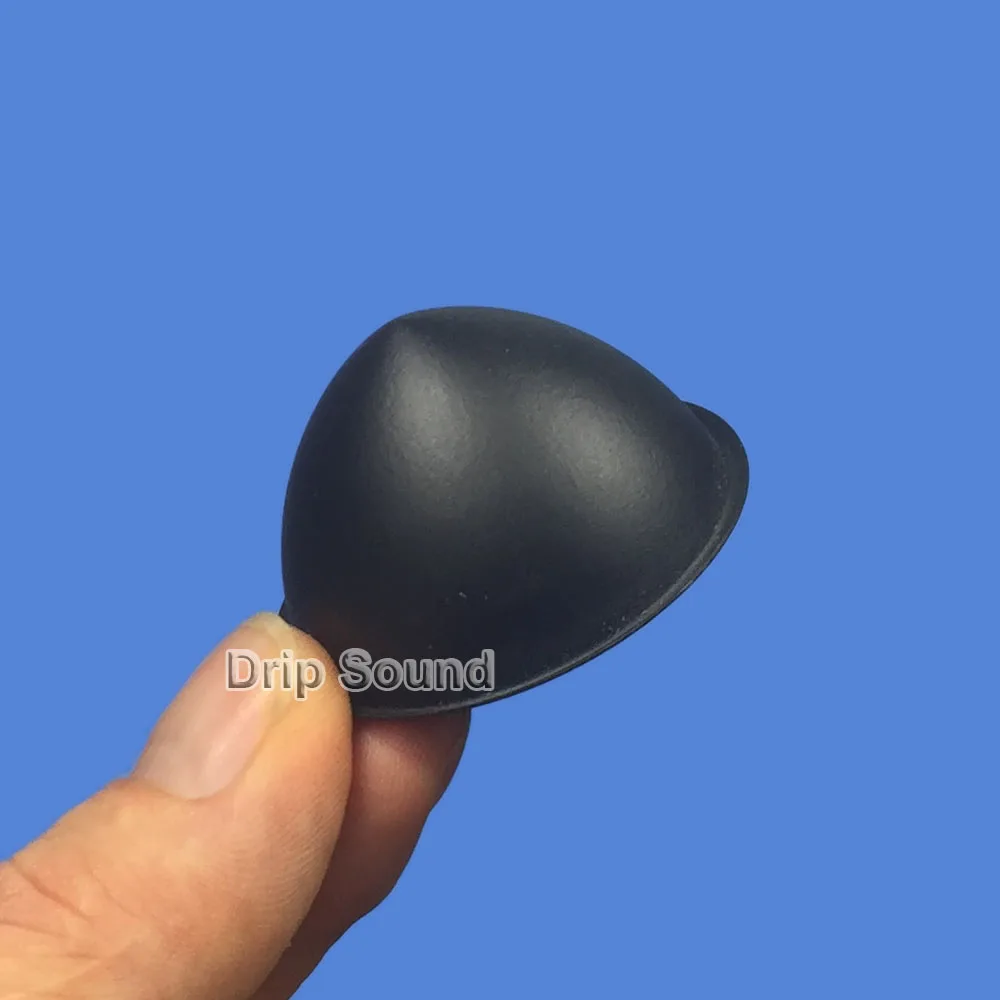 2pcs 45mm Speaker Dust Cap Bass Plastic Bullet Head Dustproof Cover Woofer Repair Parts