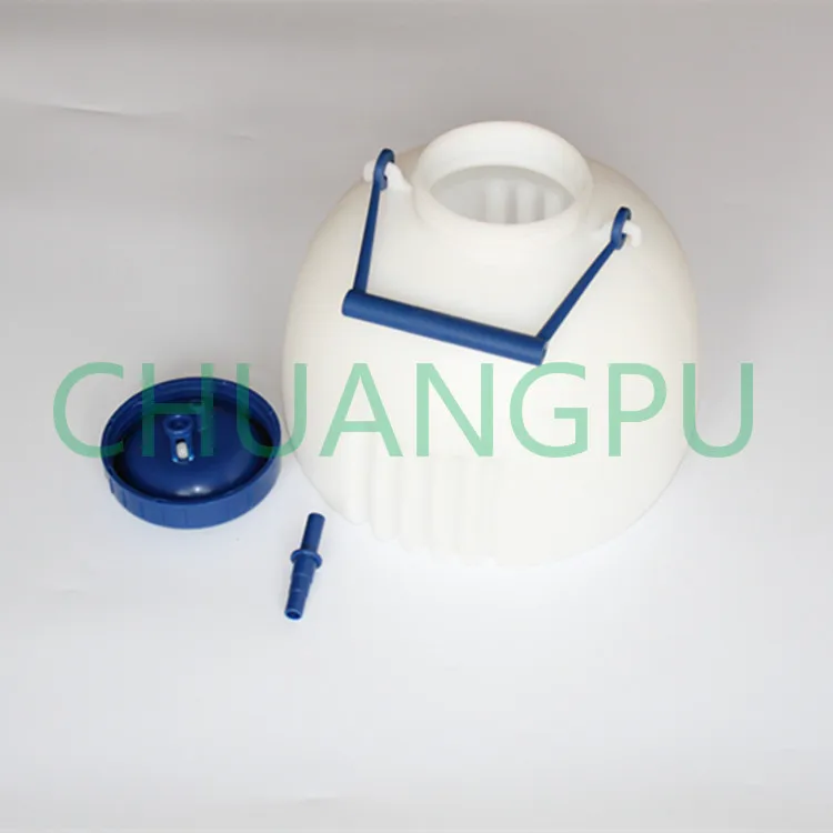 High Quality 8liter Cow Quarter Milker With Silicone Pipe