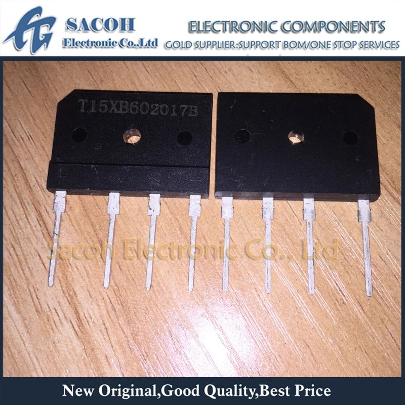 Новый оригинальный 10 шт./лот D15XB60 D15SB60 или T15XB60 или D15XB80 D15SB80 15A 600 В выпрямитель силового моста