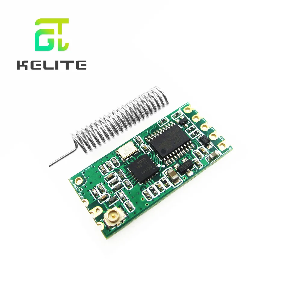 HC-11 433MHz wireless RF serial UART module CC1101 5V 3V AT command 10mW Wireless Sender Receiver Module NRF905/SX1212/SI4432