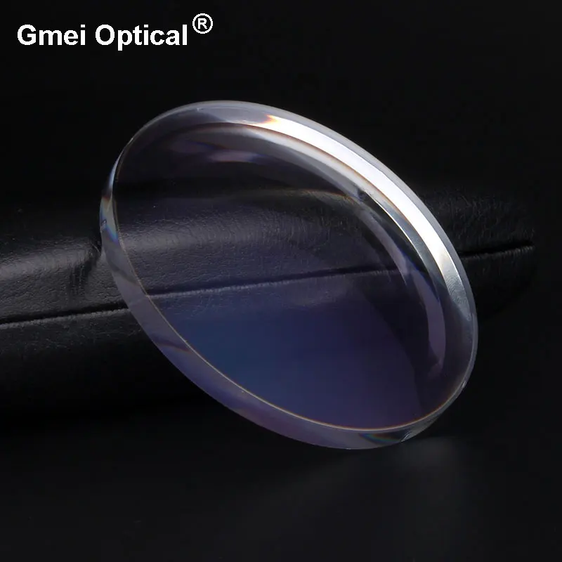 1,74 Ultradünne, eintönige Brillen mit Sehstärke, optische Gläser mit vollständiger UV-Schutz und Antireflexionsbeschichtung, 2 Stück