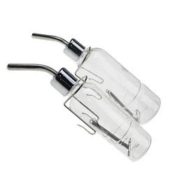 Pet Stainless Steel Hanging Waterer Guinea Pig Squirrel Rabbit Hamster Small Pet Water Drinking Bottle Small Animals Supplies