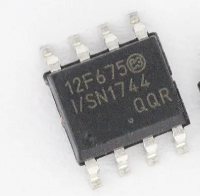 10PCS/lot  12F675   PIC12F675-I/SN   12F675-I/SN   SOP-8   8-Bit CMOS Microcontrollers  New original