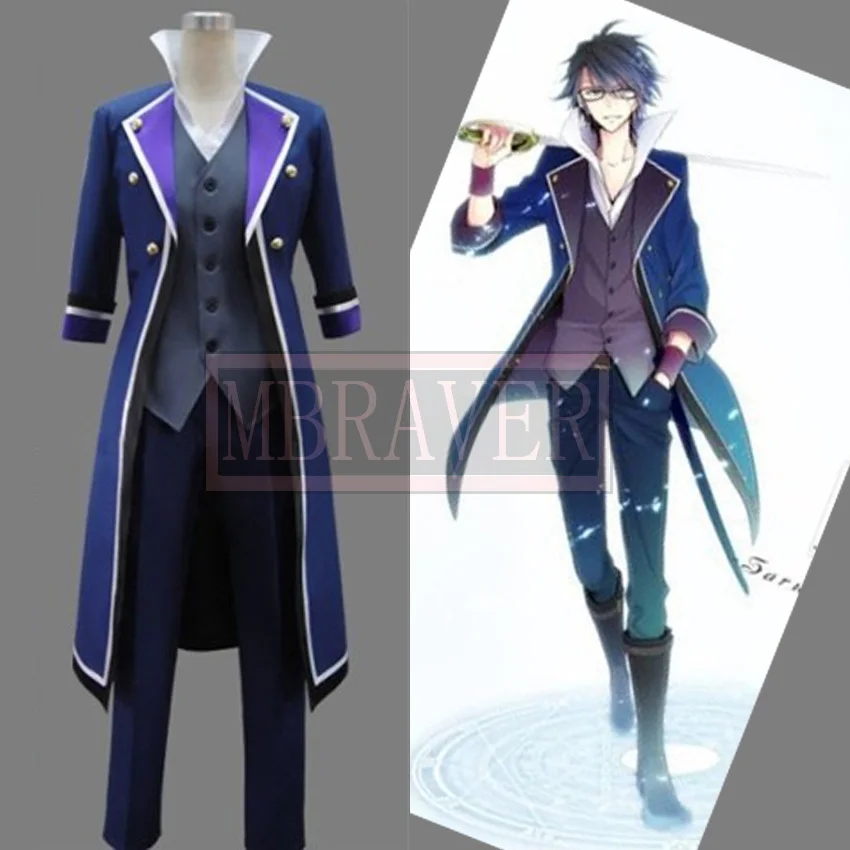 K Saruhiko Fushimi Cosplay Costume set Customize