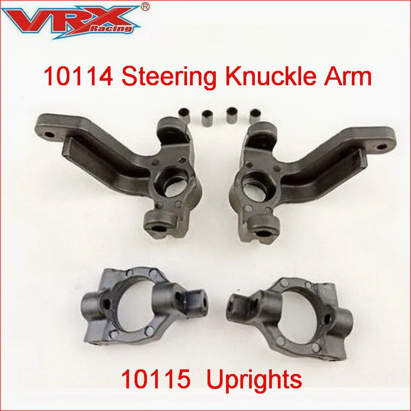 VRX 10114 Steering Knuckle Arm And 10115 For VRX 1/10 Scale 4WD Electric RC Car Parts Remote Control Car Accessories