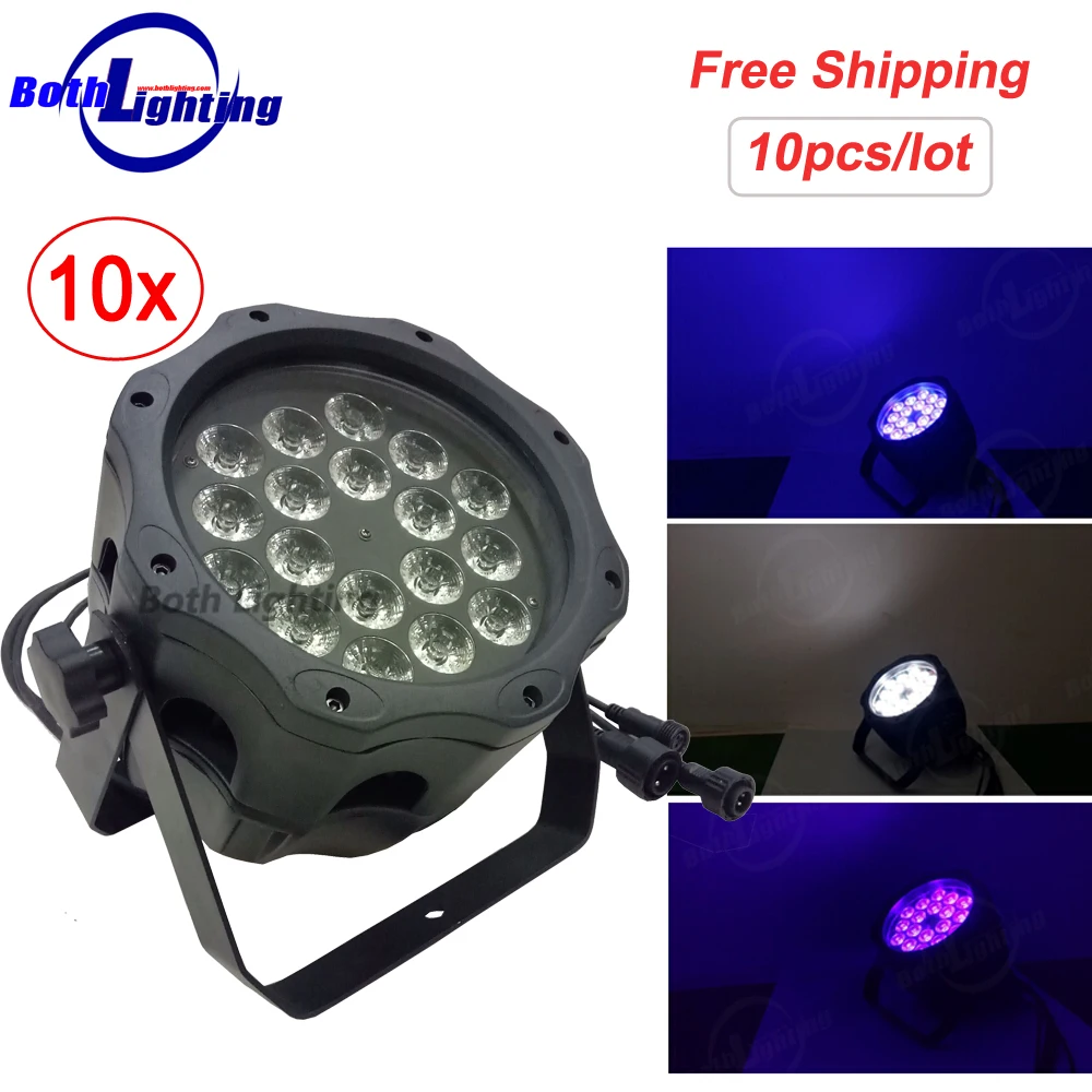 

New design IP65 Waterproof 18*18W 6 IN 1 LED Par Outdoor Disco Par Can Stage Lighting Wash Light Decoration for Wedding DJ Party