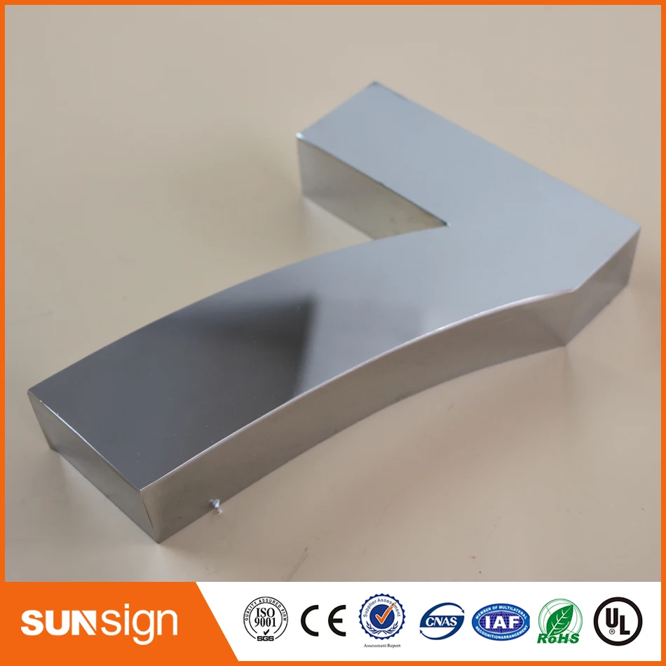 H 20Cm Digitale Deur Huis Nummer 7 Rvs Nummers