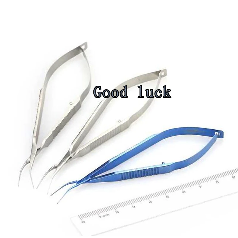 

Titanium alloy Eyelid Beauty Eye Capsular Capsule Ophthalmic Instruments Capsulorhexis Clapm Tweezers Tools