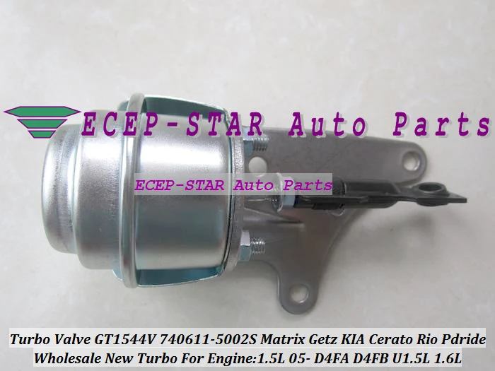 

Привод турбонаддува GT1544V 740611 782403 740611-5002S 28201-2A400 для HYUNDAI Matrix Getz Cerato Rio D4FA D4FB 1.5L