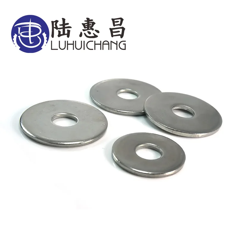 Luchang Free Shipping 50Pcs M5 M6 M8 304 Stainless Steel Large Size Flat Washer Bigger Metal Gasket Meson Plain Washers