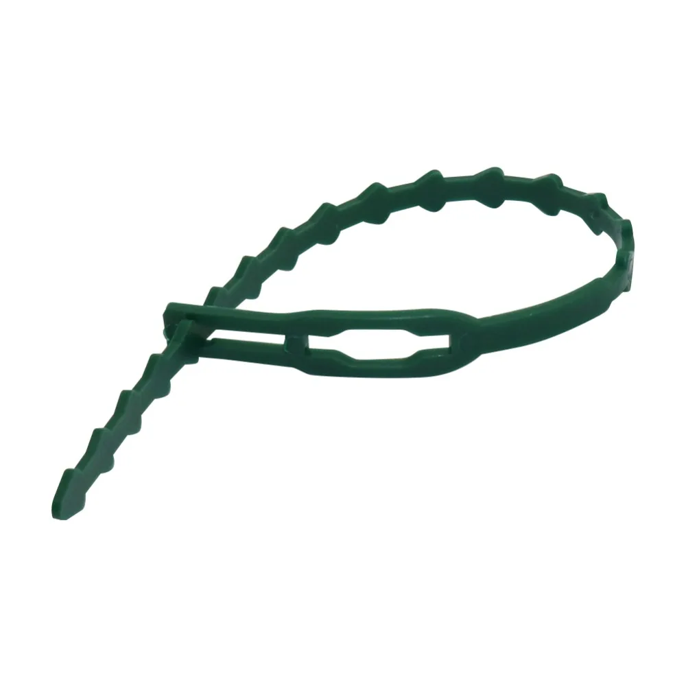 

Reusable Plant Cable Ties Gardening Vegetable Plant Grafting Fixed Ties Lashing Hook Agriculture tools 1000 Pcs