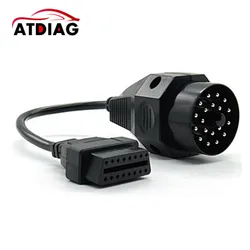 OBD2 OBD II Adapter for BMW 20 pin to OBD 2 16 PIN Female Connector e36 e39 X5 Z3 for BMW 20pin