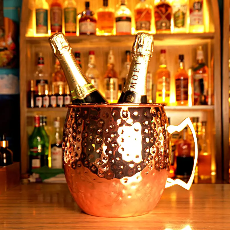 Giant Hammered Moscow Mule Mug, Mega Mug, Ice Bucket Mug, 5L