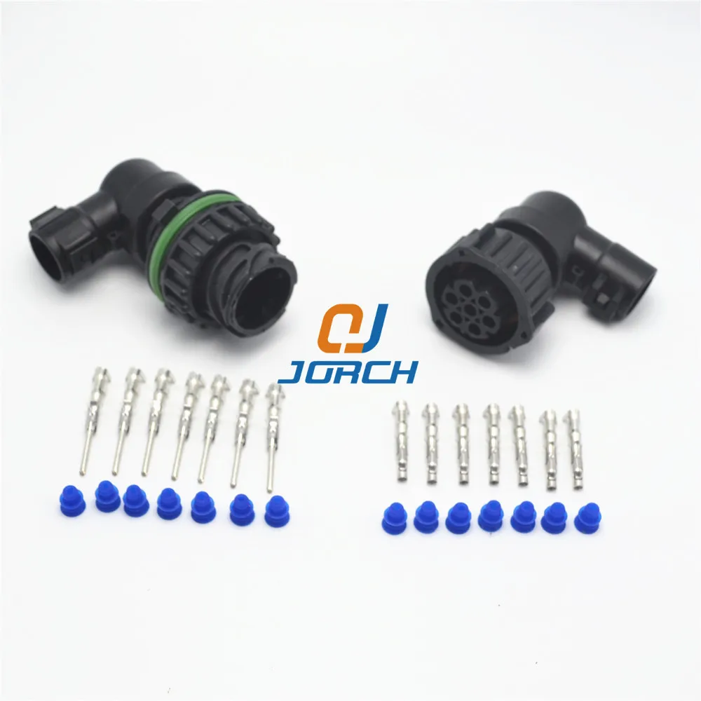 10 Sets kits 7 Pin Auto Sensor Plug Waterproof Wire Connector 1718230 967650-1 965783-1 For Car Oil Exploration Railway