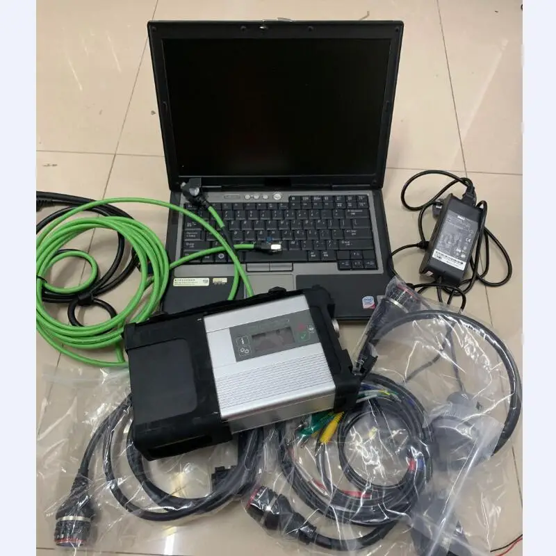 

MB Star C5 SDConnect WIFI DOIP Software 2023.12 SSD 480GB & Laptop D630 Professional Auto Diagnosis Diagnose Scanner FULL SET