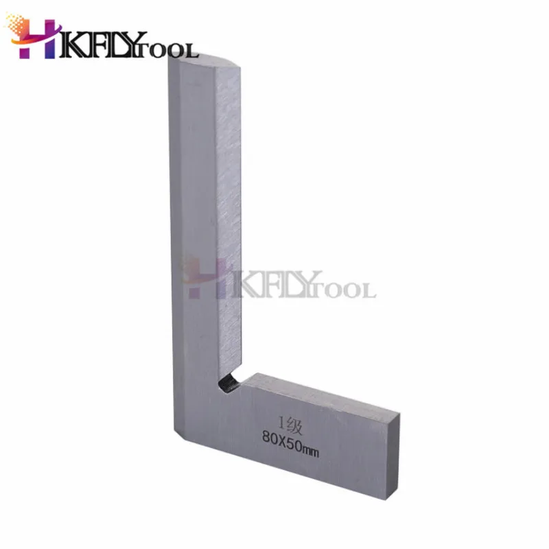 Hot Sale 80*50mm Angle Square Broadside Knife-Shaped 90 Degree Angle Blade Ruler Gauge Blade Measuring Tool