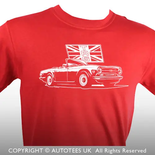 2019 Hot sale Fashion TR6 CLASSIC CAR T-SHIRT - AUTOTEES Tee shirt