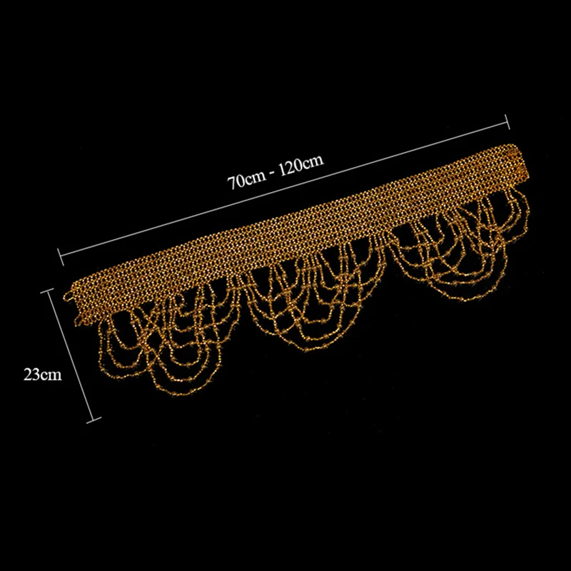 Women Belly Dance Costume Accessories Fringes Hip Scarf Stretchy Thread Wrap Skirt with Round Beads Belt