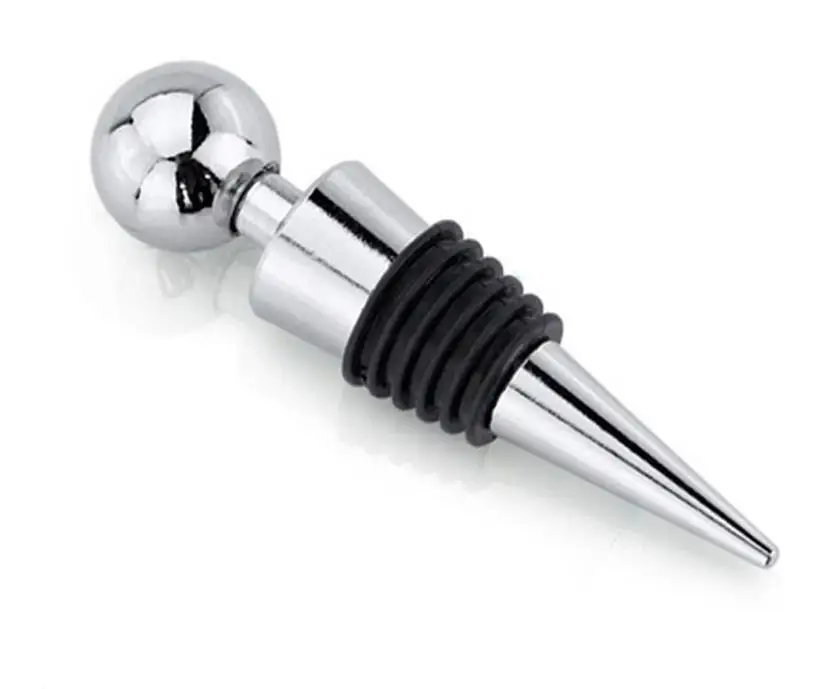 Free shipping 200 PCS High Quality Home Items Extra Heavy Zinc Alloy Head Wine Stopper Drop Shipping