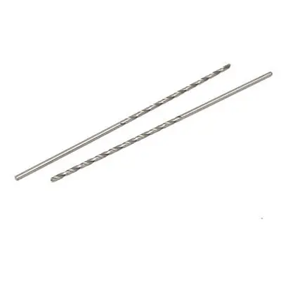 1.7mm Dia 100mm Length HSS Straight Shank Twist Drill Bit Drilling Tool 10pcs