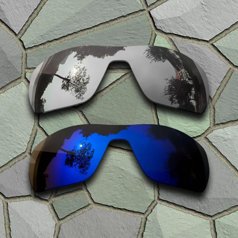 

Chrome&Violet Blue Sunglasses Polarized Replacement Lenses for Oakley Offshoot