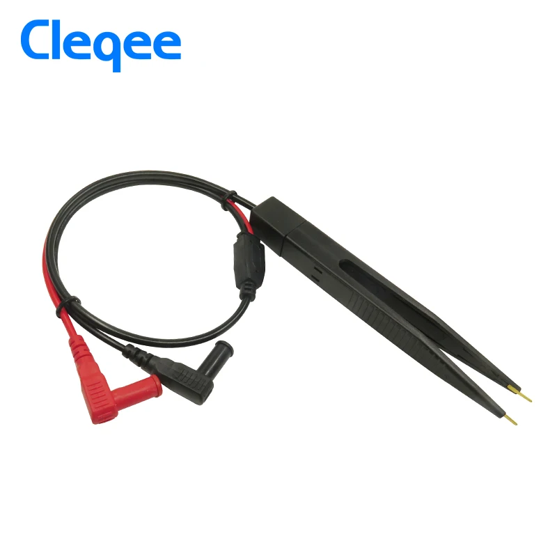 NEW Cleqee P1510 SMD Chip component LCR testing tool Multimeter tester meter Pen probe lead tweezers