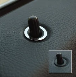 Car Door Lock Ring Cover For Mercedes For Benz Glk200 260 300 E200L E260L E300L E320L E400L Cls300 Cls350 4Pcs Per Set