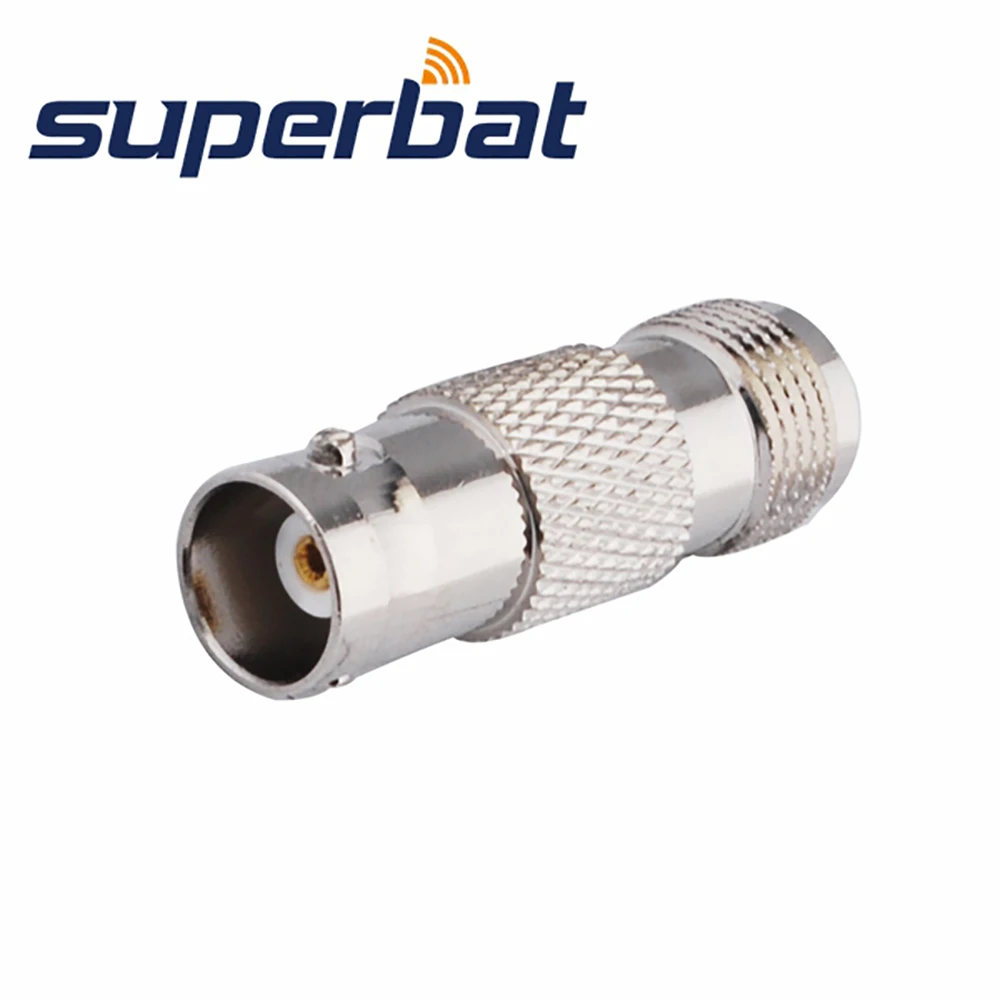 Superbat BNC High Lift 3.5MM Pump Audio & Video Jack to TNC Female Coax Straight RF Adapter Connector for WIFI