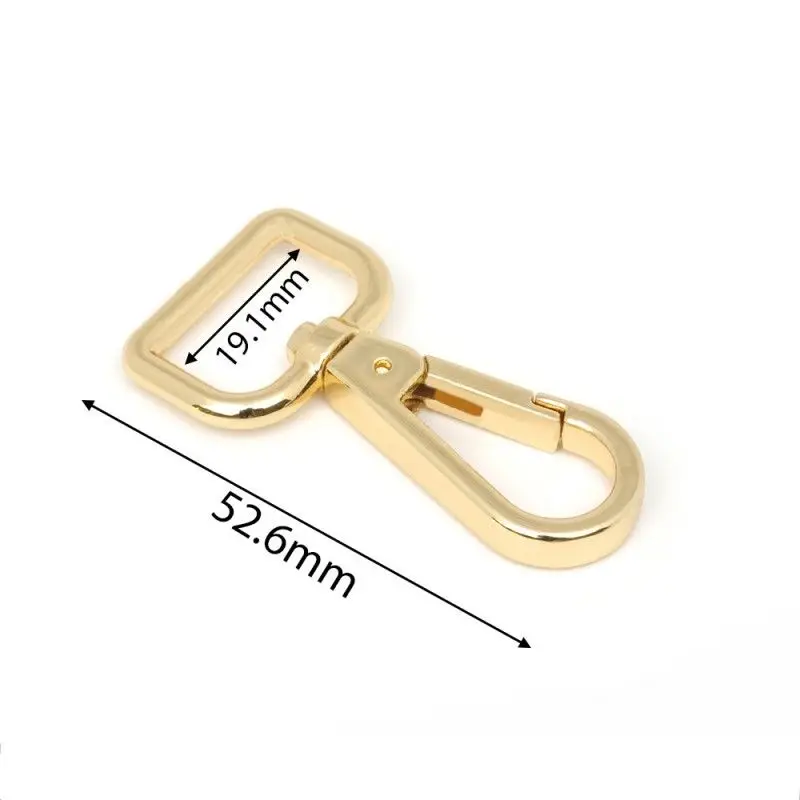 10/20 PCS metal Handbag Bag Clasps Lobster Swivel Trigger Clips Snap Hook Lanyard hook Buckles Carabiner gold silver bronze