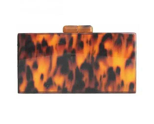 Lucite Purse Small Cross Body Bag Tortoise Acrylic Clutch Bag Tortoiseshell Box Wallet Acrylic Clutch Tortoise Cluthes