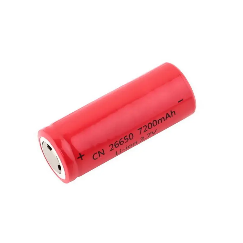 GTF 26650 3.7v 7200mah Rechargeable Li-ion Battery Use for Flashlight DE