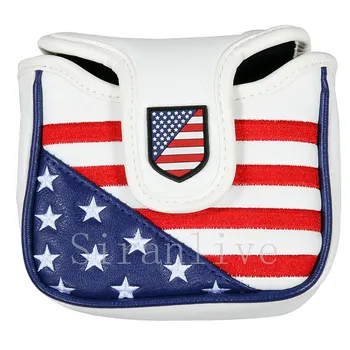 Nieuwe hoogwaardige grote hamer headcover vierkante vorm golfclub headcovers voor MySpider X Putter, Spider Tour