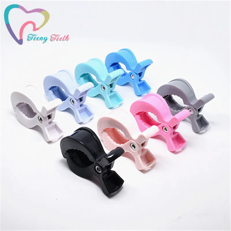 Teeny Teeth 50 PCS Toy Hook,Toys Hangers,Baby Gramercy Stroller,Plastic Car Seat Attachment Hooks For Safe Baby Play Gym Toys