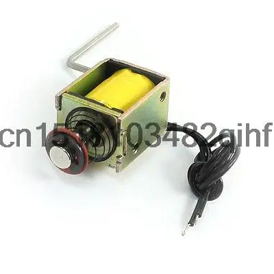 DC 24 V 1 mét/150 gam 3 mét/35 gam Kéo Liên Tục Châm Điện Solenoid