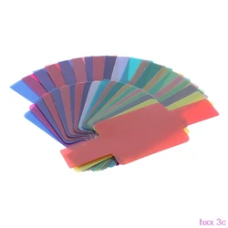 20 Color Photographic Color Gel Filter Cards Set   for Canon