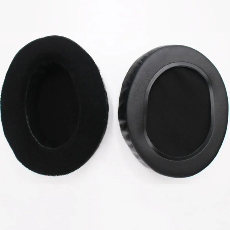 Replacement Earpads leather add Velour headphones ear cushions For Brainwavz HM5 HM 5 Others large Headphones 110*90MM